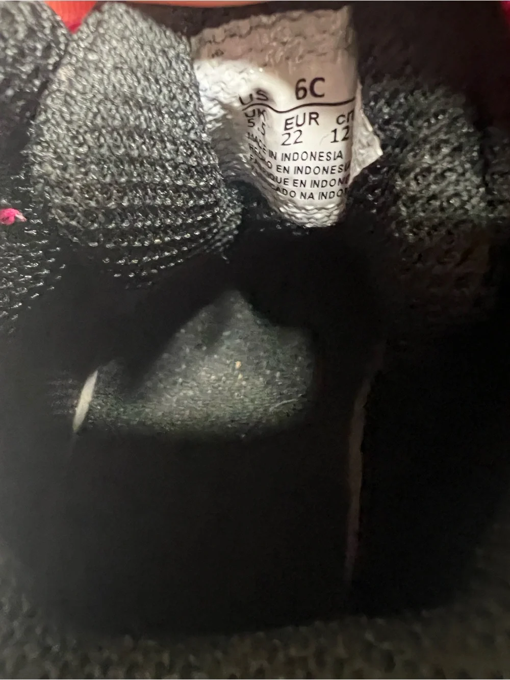 Nike Kids High-Top Sneakers in Black, White & Pink